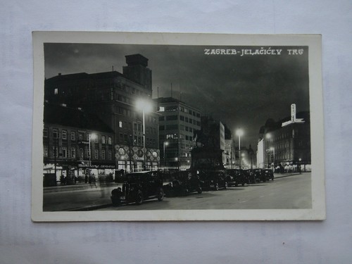 Cartolina zagabria croazia - zagabria,