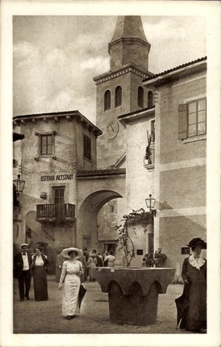Cartolina opatija abbazia - cartolina,
