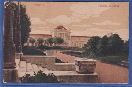 Cartolina epoca hrvatska - hrvatska, /