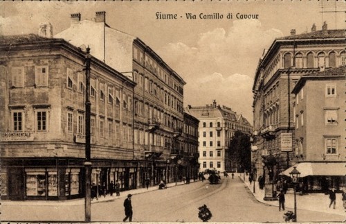 Cartolina fiume - cartolina,