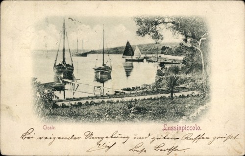 Cartolina mali lošinj - mali,