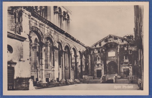 Cartolina epoca hrvatska - d'epoca,