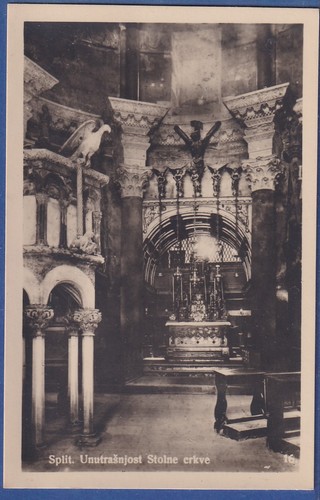 Cartolina epoca hrvatska - d'epoca,