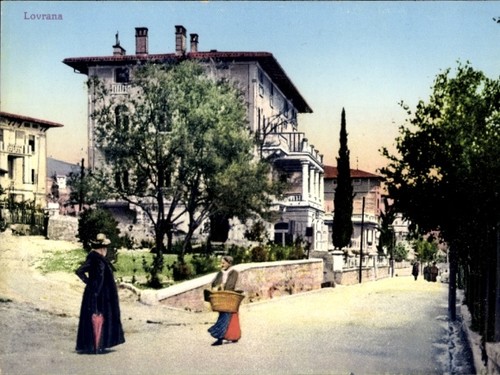 Cartolina lovrana lovran - cartolina,