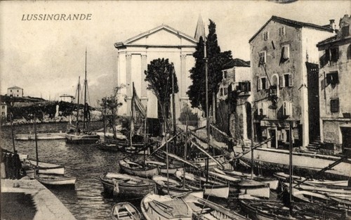 Cartolina mali lošinj - mali,