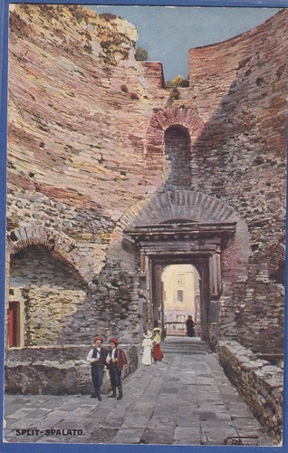 Cartolina epoca hrvatska - d'epoca,