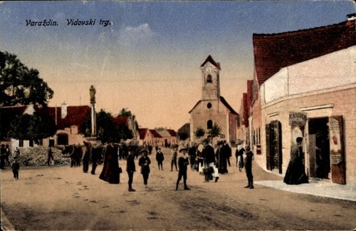 Cartolina varaždin croazia - varaždin,