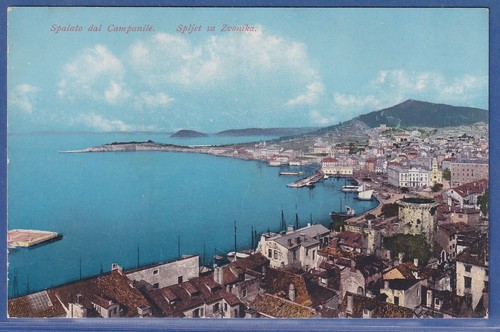 Cartolina epoca hrvatska - d'epoca,