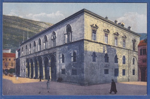 Vecchia cartolina hrvatska - vecchia, /