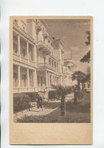 Cartolina croazia opatija - croazia,