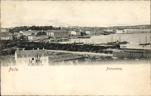Cartolina pola - cartolina, croazia