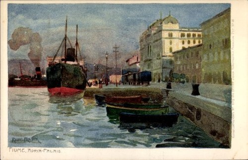 Cartolina artistica raoul - cartolina,