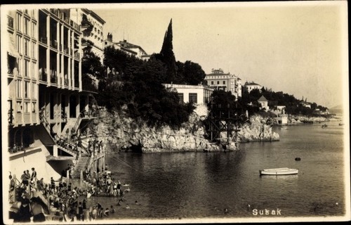 Cartolina sušak sussak rijeka - sussak,