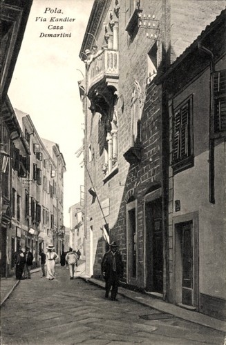 Cartolina pola - pola,