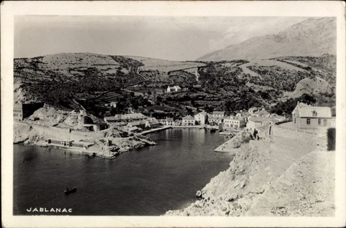 Cartolina jablanac croazia - cartolina,