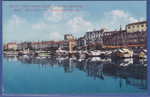 Cartolina epoca hrvatska - d'epoca,