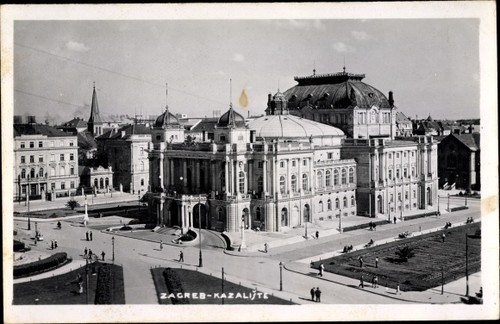 Foto cartolina zagabria - foto,