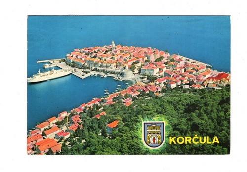 Cartolina postale korcula - postale,