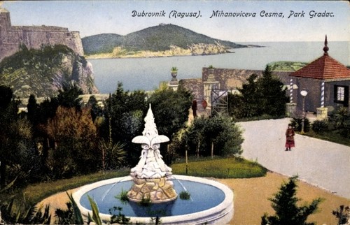 Cartolina ragusa dubrovnik - ragusa,