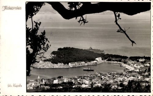 Cartolina makarska croazia - makarska,