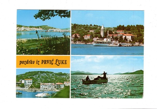 Cartolina postale prvic luka - prvic, /