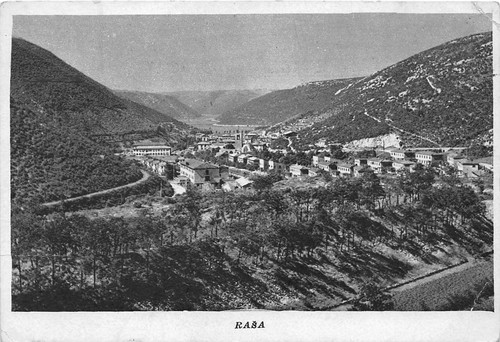 Cartolina raša istria - raša, in