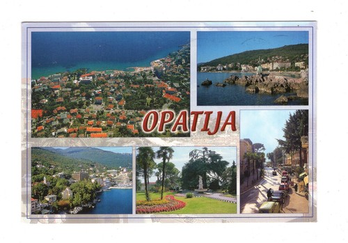 Cartolina postale opatija - cartolina,