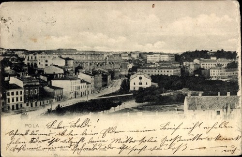 Cartolina pola - pola,