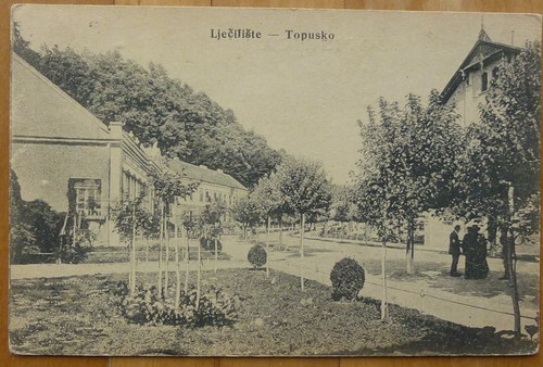 Cartolina ljeciliste topusko - ljeciliste,