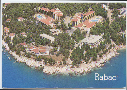 Cartolina rabac istria croazia - cartolina,