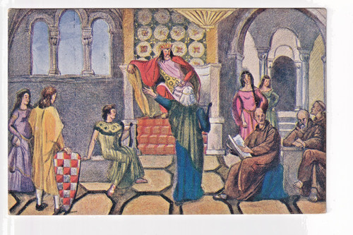 Cartolina kralj zvonimir - cartolina,