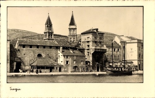 Cartolina trogir croazia - cartolina,