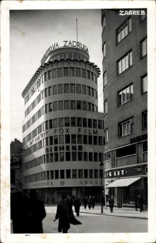 Cartolina zagabria croazia - zagabria,