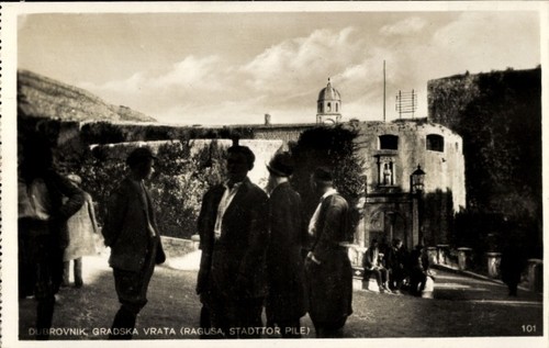 Cartolina ragusa dubrovnik - ragusa,