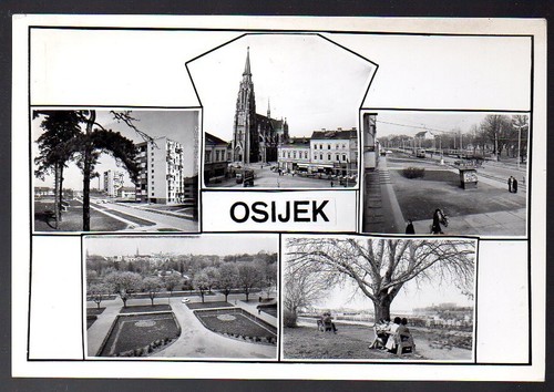 Cartolina osijek croazia - osijek,