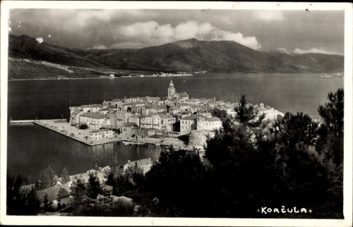 Cartolina korčula curzola - cartolina,