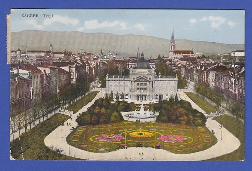 Cartolina hrvatska croazia - cartolina,