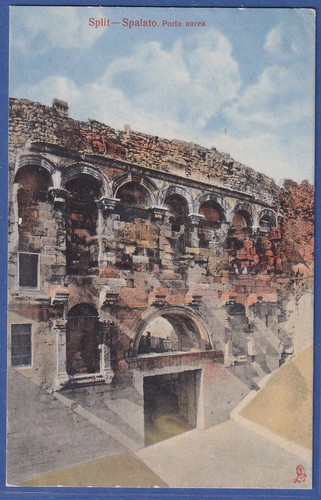 Cartolina epoca hrvatska - d'epoca,
