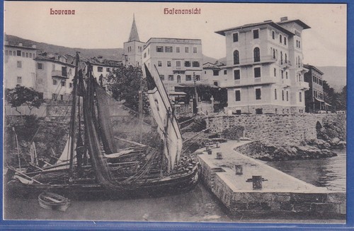 Cartolina epoca croazia - cartolina,